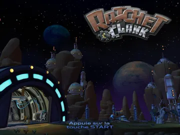 Ratchet & Clank screen shot title
